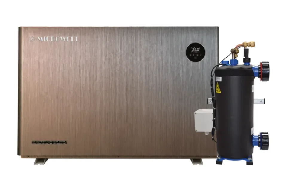 Microwell HP 1500 SILVER Inverter Pro pool heat pump
